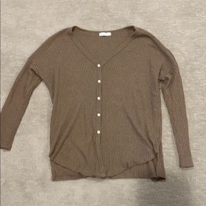 Brown Thin Sweater
